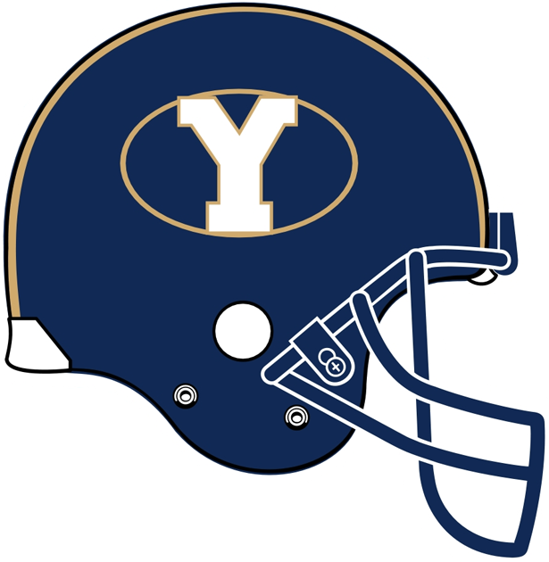 Brigham Young Cougars 1999-2004 Helmet Logo iron on transfers for fabric